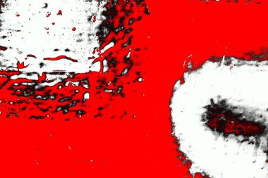 Kırmızı ve siyah renkli grungy duvar, desenli arka plan