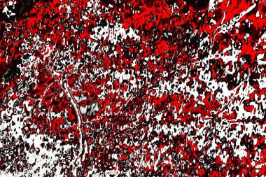 Kırmızı ve siyah renkli grungy duvar, desenli arka plan