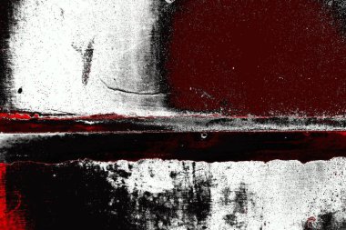 Kırmızı ve siyah renkli grungy duvar, desenli arka plan