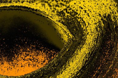 Kırmızı sarı ve siyah renkli kirli duvar, desenli arka plan.