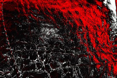 Kırmızı ve siyah renkli grungy duvar, desenli arka plan
