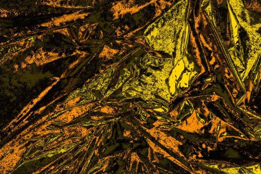 Kırmızı sarı ve siyah renkli kirli duvar, desenli arka plan.