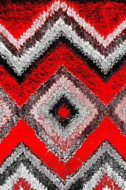 Kırmızı ve siyah renkli grungy duvar, desenli arka plan