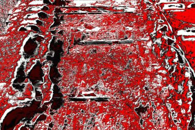 Kırmızı ve siyah renkli grungy duvar, desenli arka plan