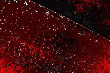 Kırmızı ve siyah renkli grungy duvar, desenli arka plan