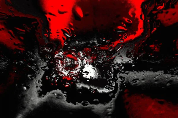 Kırmızı ve siyah renkli grungy duvar, desenli arka plan