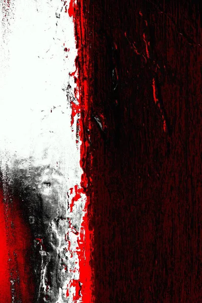 Crimson Red Black Colored Grungy Wall Textured Background — Stock Photo, Image