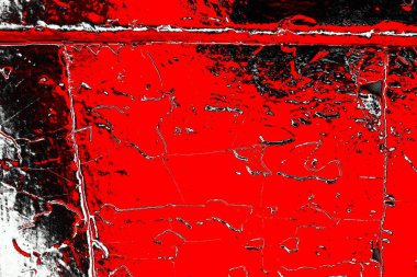 Kırmızı ve siyah renkli grungy duvar, desenli arka plan