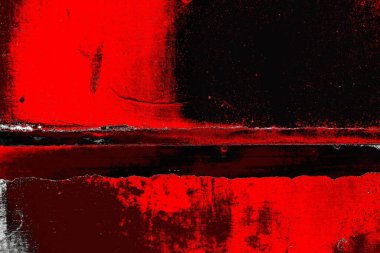 Kırmızı ve siyah renkli grungy duvar, desenli arka plan