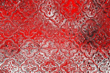 Kırmızı ve siyah renkli grungy duvar, desenli arka plan