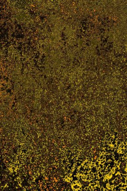 Kırmızı sarı ve siyah renkli kirli duvar, desenli arka plan.