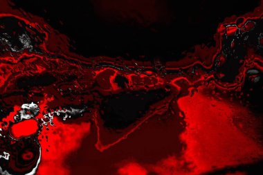 Kırmızı ve siyah renkli grungy duvar, desenli arka plan