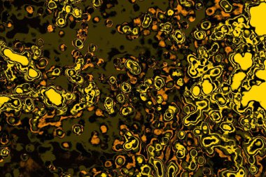 Kırmızı sarı ve siyah renkli kirli duvar, desenli arka plan.