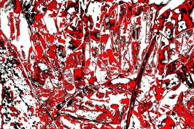 Kırmızı ve siyah renkli grungy duvar, desenli arka plan