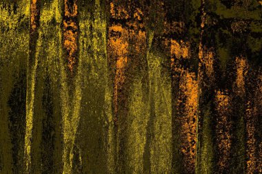 Kırmızı sarı ve siyah renkli kirli duvar, desenli arka plan.