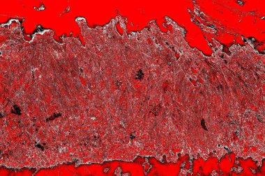 Kırmızı ve siyah renkli grungy duvar, desenli arka plan