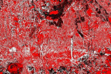 Kırmızı ve siyah renkli grungy duvar, desenli arka plan