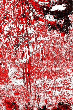 Kırmızı ve siyah renkli grungy duvar, desenli arka plan