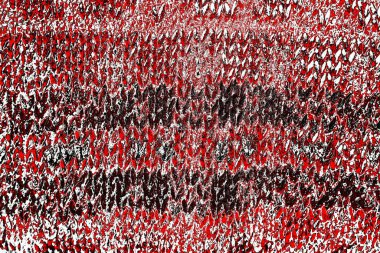 Kırmızı ve siyah renkli grungy duvar, desenli arka plan