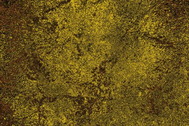 Kırmızı sarı ve siyah renkli kirli duvar, desenli arka plan.