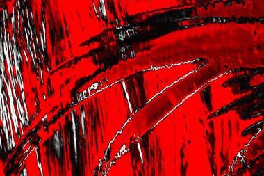 Kırmızı ve siyah renkli grungy duvar, desenli arka plan