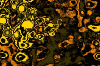 Kırmızı sarı ve siyah renkli kirli duvar, desenli arka plan.