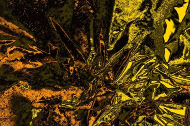 Kırmızı sarı ve siyah renkli kirli duvar, desenli arka plan.