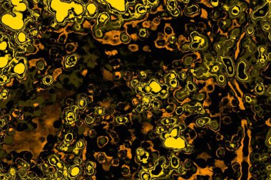 Kırmızı sarı ve siyah renkli kirli duvar, desenli arka plan.