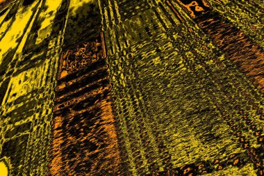 Kırmızı sarı ve siyah renkli kirli duvar, desenli arka plan.