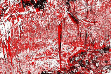 Kırmızı ve siyah renkli grungy duvar, desenli arka plan