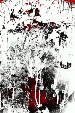 Kırmızı ve siyah renkli grungy duvar, desenli arka plan