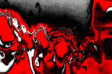 Kırmızı ve siyah renkli grungy duvar, desenli arka plan