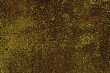 Kırmızı sarı ve siyah renkli kirli duvar, desenli arka plan.