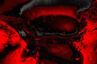 Kırmızı ve siyah renkli grungy duvar, desenli arka plan