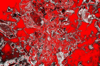 Kırmızı ve siyah renkli grungy duvar, desenli arka plan