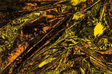 Kırmızı sarı ve siyah renkli kirli duvar, desenli arka plan.