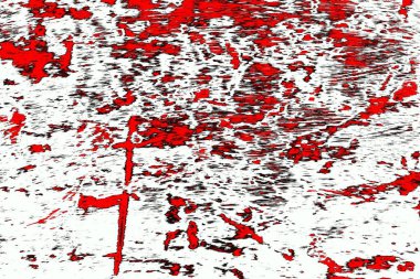 Kırmızı ve siyah renkli grungy duvar, desenli arka plan