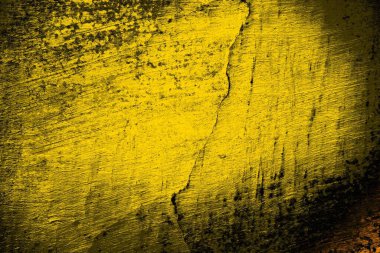 Kırmızı sarı ve siyah renkli kirli duvar, desenli arka plan.