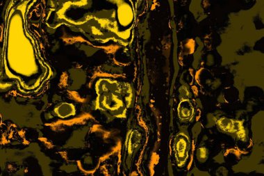 Kırmızı sarı ve siyah renkli kirli duvar, desenli arka plan.