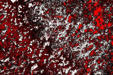 Kırmızı ve siyah renkli grungy duvar, desenli arka plan
