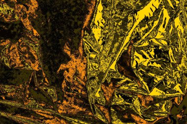 Kırmızı sarı ve siyah renkli kirli duvar, desenli arka plan.