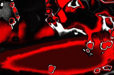 Kırmızı ve siyah renkli grungy duvar, desenli arka plan