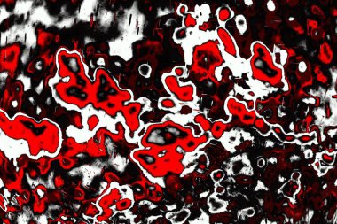 Kırmızı ve siyah renkli grungy duvar, desenli arka plan