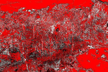 Kırmızı ve siyah renkli grungy duvar, desenli arka plan