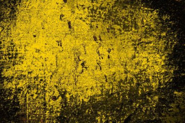 Kırmızı sarı ve siyah renkli kirli duvar, desenli arka plan.