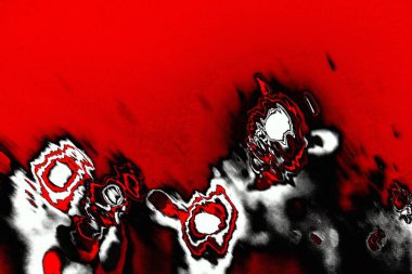 Kırmızı ve siyah renkli grungy duvar, desenli arka plan