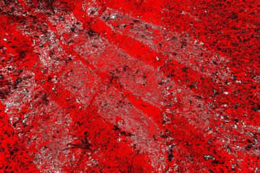 Kırmızı ve siyah renkli grungy duvar, desenli arka plan