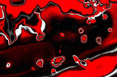 Kırmızı ve siyah renkli grungy duvar, desenli arka plan