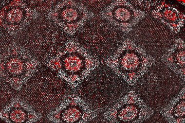 Kırmızı ve siyah renkli grungy duvar, desenli arka plan