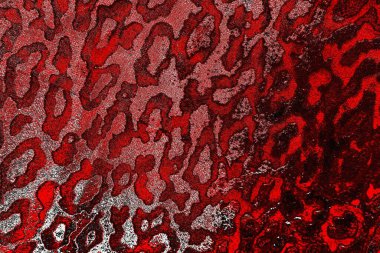 Kırmızı ve siyah renkli grungy duvar, desenli arka plan